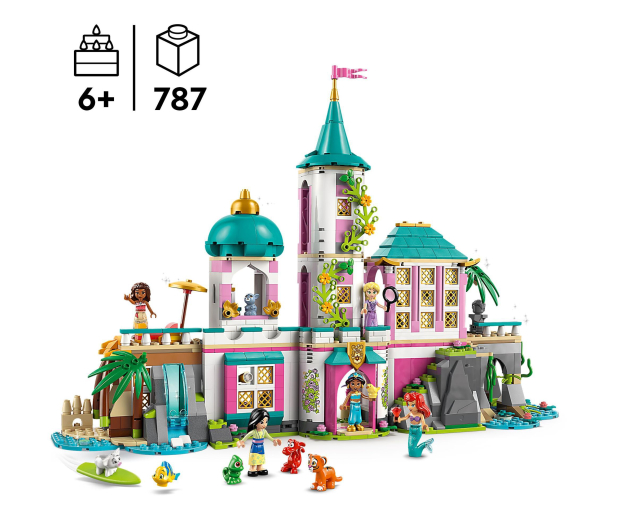 LEGO Disney Zamek księżniczek i zwierzaki 43267 - 1331636 - zdjęcie 2